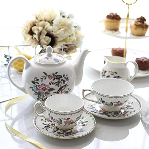 Xiulaiq popodnevni čaj za čaj za čaj čaj i tanjur set čajnika za desert stalak za kućni čajnik set