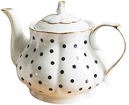 Popodnevni čaj Set Teapots kosti porculanska valna točka ručno obojena zlatna lonac kreativni lonac za kavu jednostavni čajnik čajnika