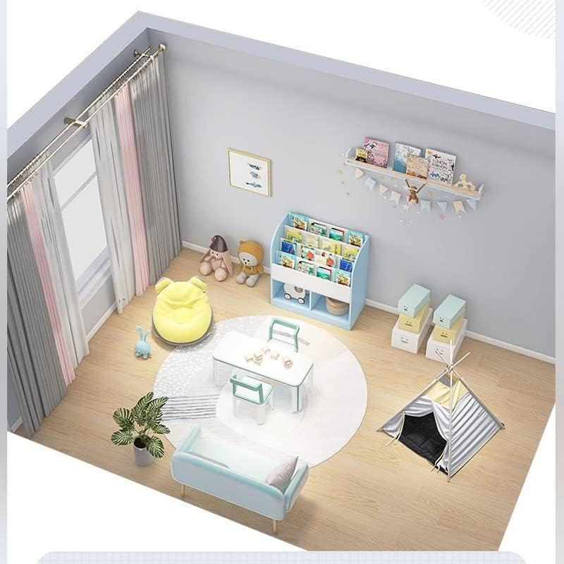 Polica za knjige stalak za knjige od poda do stropa jednostavan kućni stil dnevna soba spavaća soba za spremanje igračaka na zid