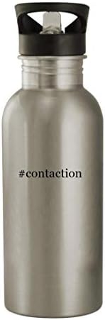 Knick Knack pokloni Contaction - boca vode od nehrđajućeg čelika od 20oz, srebro