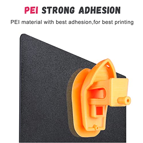 Creality PEI Magnetska ploča za izradu, fleksibilna PEI čelična ploča 3D pisač izrada površinski grijani sloj ender 3 v2/ender 3 pro/ender