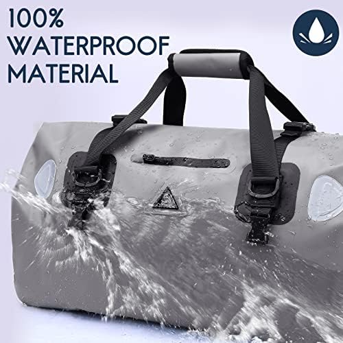 Haimont vodootporna vrećica za duffel-top suhu vrećicu s brzim fiksiranim naramenicama za motocikliranje, rafting, veslanje, sup, kajakaštvo,