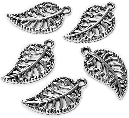 Pribor za rukotvorine Antikni srebrni privjesci za šarm s četiri lista za izradu nakita pribor za ogrlicu za narukvice