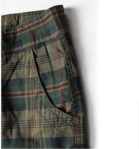 Muške Casual hlače klasičnog kroja za vježbanje u teretani s više džepova, teretne kratke hlače za trčanje