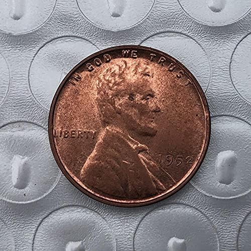 1952. Kripto valuta kripto valuta omiljena kovanica replika komemorativna kovanica, američki stari novčić pozlaćeni kolekcionarski