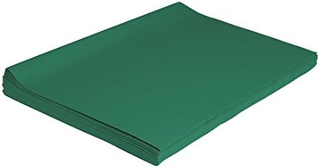 006216 krvavi papirnati papir u smaragdno zelenoj boji 20.30 inča. - Pakiranje od 24 komada