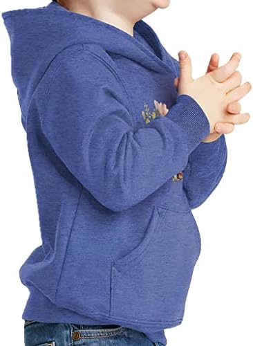 Vlak grafički mališani pulover hoodie - crtani dizajn spužva s spužvama runa - tematska kapuljača za djecu