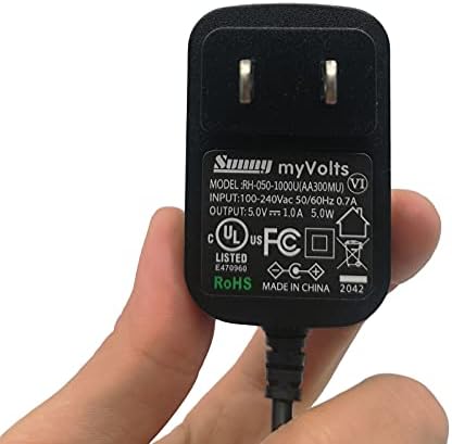 MyVolts 5V adapter napajanja kompatibilan s/zamjena za SNOM 821 VoIP telefon - Us utikač