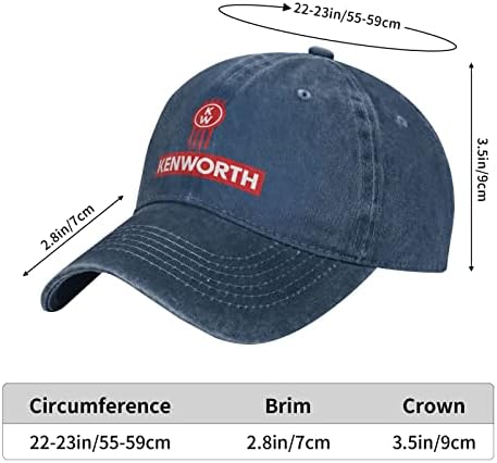 Kennnworth-88 šešir podesiva smiješna modna kapa crna za muškarce žene